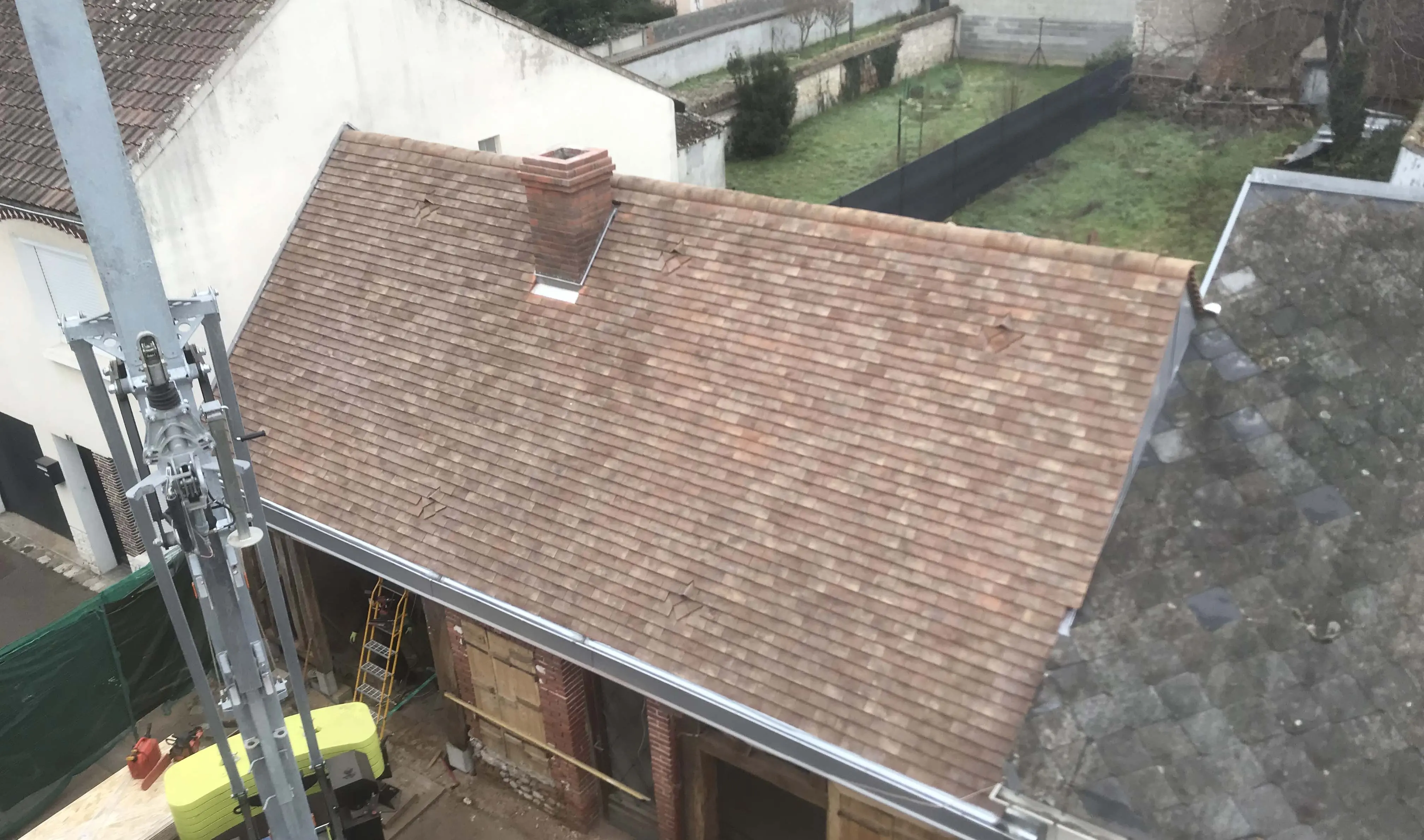 Toiture après rénovation